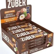 Züber Kakaolu ve Fındıklı Meyve Bar 40gr  X 12 Adet