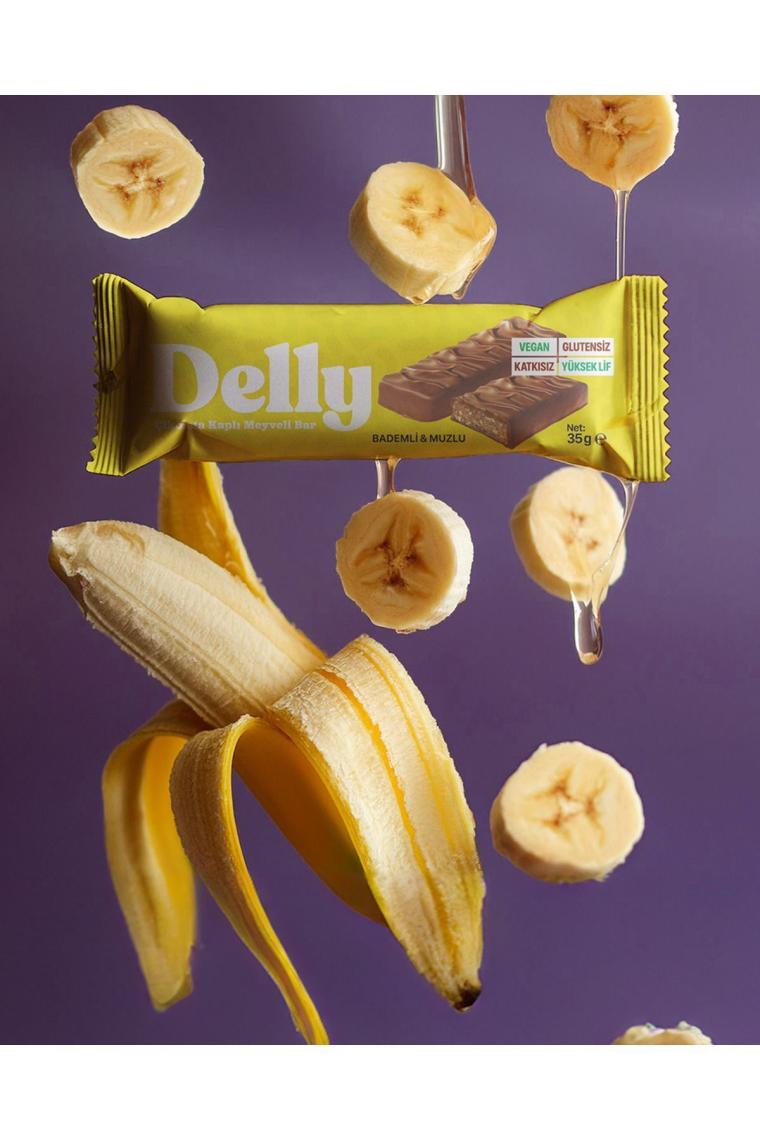 Çikolata Kaplı - Vegan Meyveli Bar - Karışık Kutu 35g X 12 Adet