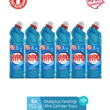 ULTRA KIVAMLI ÇAMAŞIR SUYU OKALİPTUS 750 GR X 6 ADET