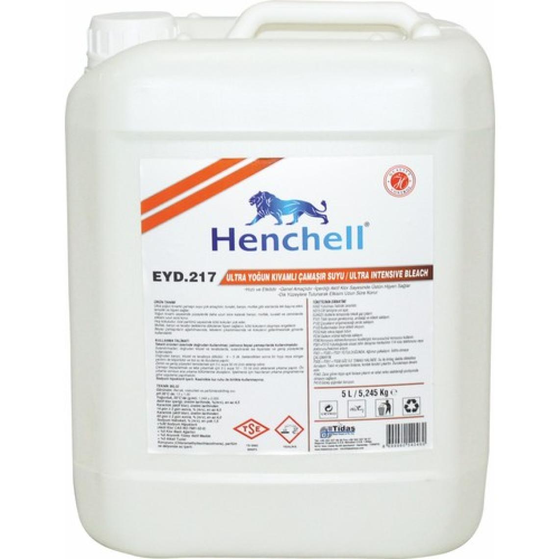 Henchell  Ultra Yoğun Kıvamlı Çamaşır Suyu 5 kg