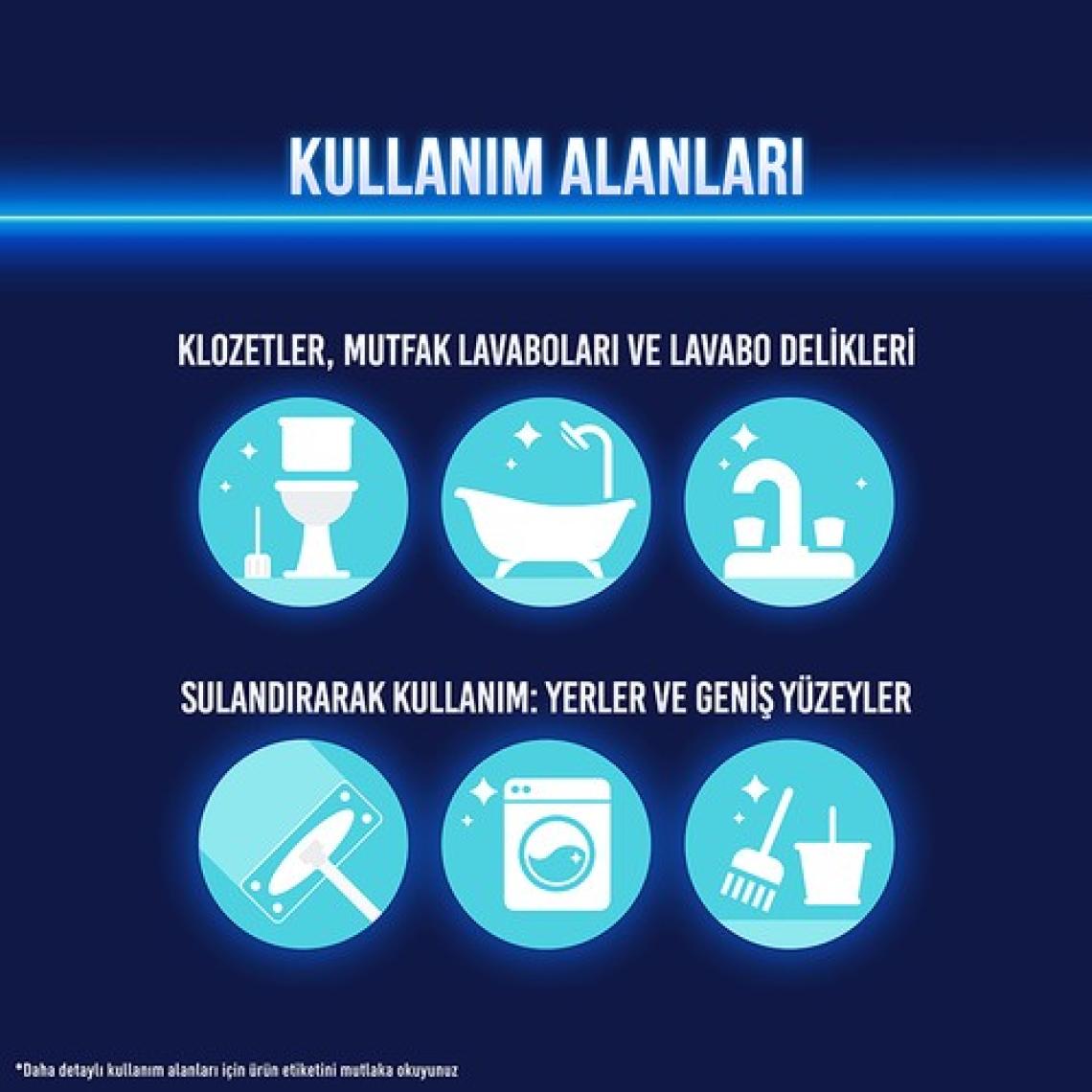 Domestos Dağ Esintisi Çamaşır Suyu 3.5 kg/3.24 lt