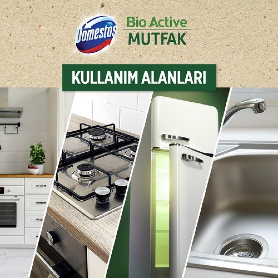 Domestos Bio Active Çamaşır Suyu Mutfak Maksimum Hijyen 750 ml