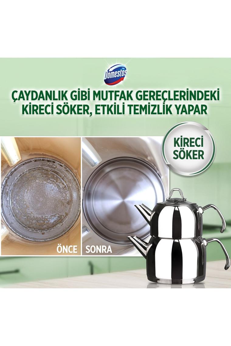 Çamaşır Suyu Bio Active Mutfak Yemek Hazırlanan Yüzeyler Için Kireç Sökücü 750 Mlx3