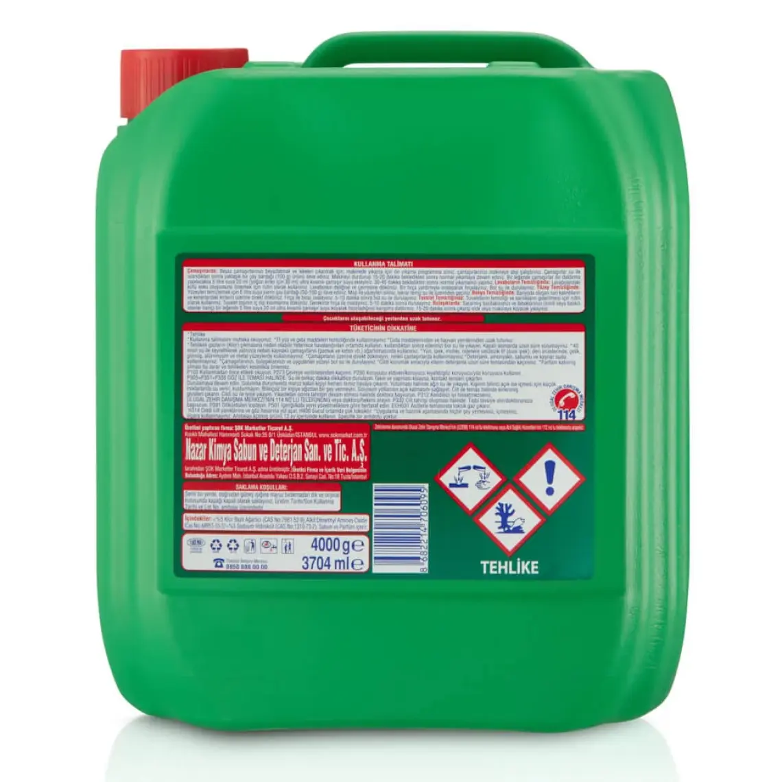 Mintax Ultra Çamaşır Suyu 4 L