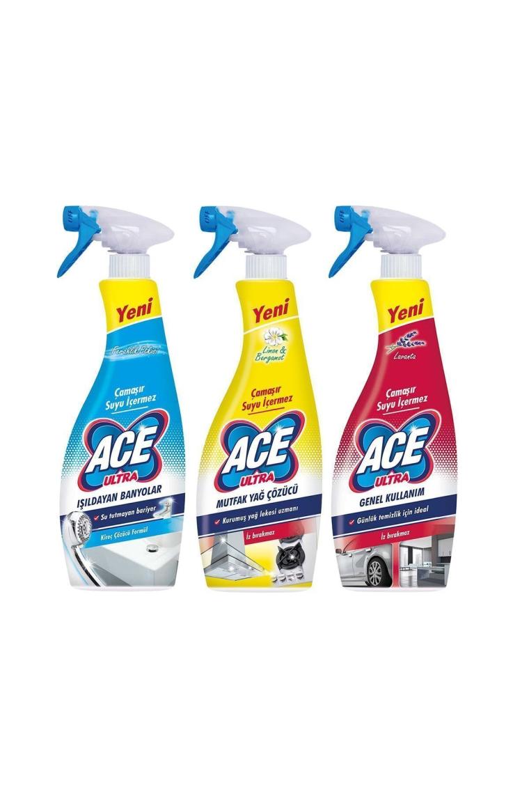 Ultra Köpük Çamaşır Susuz Banyo Mutfak Çok Amaçlı Avantaj 700mlx3