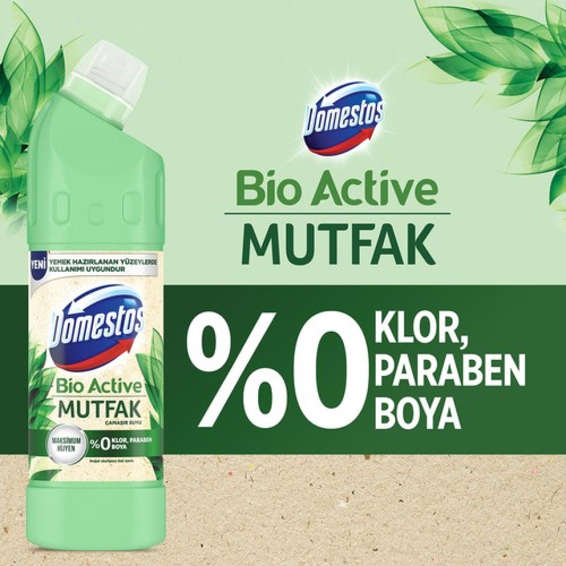 Domestos Bio Active Çamaşır Suyu Mutfak Maksimum Hijyen 750 ml