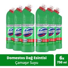 Yoğun Kıvamlı Çamaşır Suyu Dağ Esintisi Maksimum Hijyen 750 ml 6 Adet