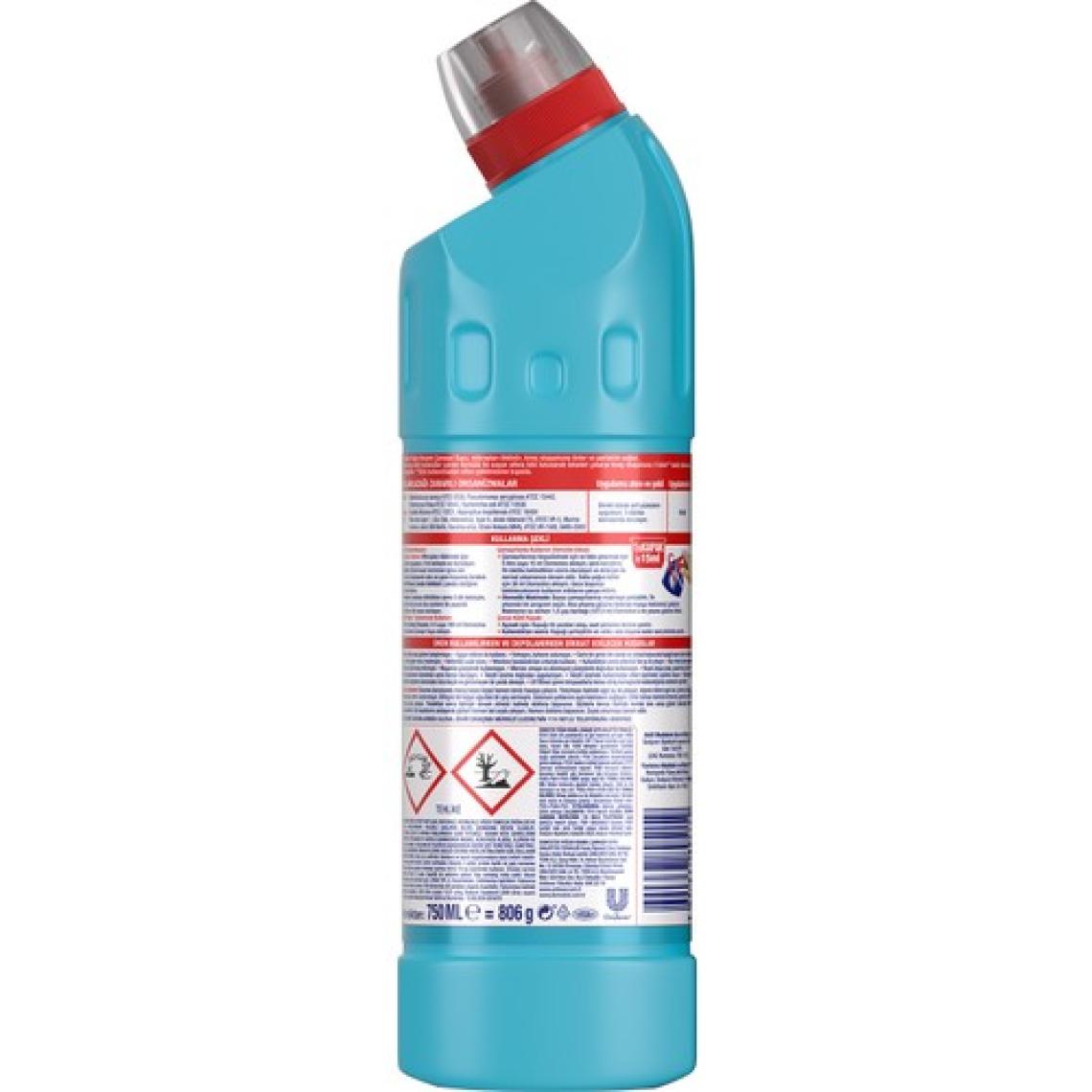 Domestos Yoğun Kıvamlı Çamaşır Suyu Okaliptüs Ferahlığı 750 ml