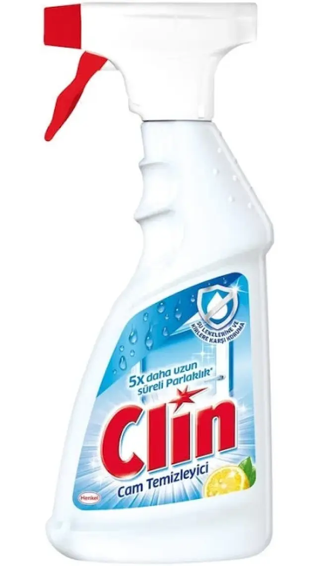 Clin Sirke Parlaklığı Cam Temizleyici Sprey 500 ml