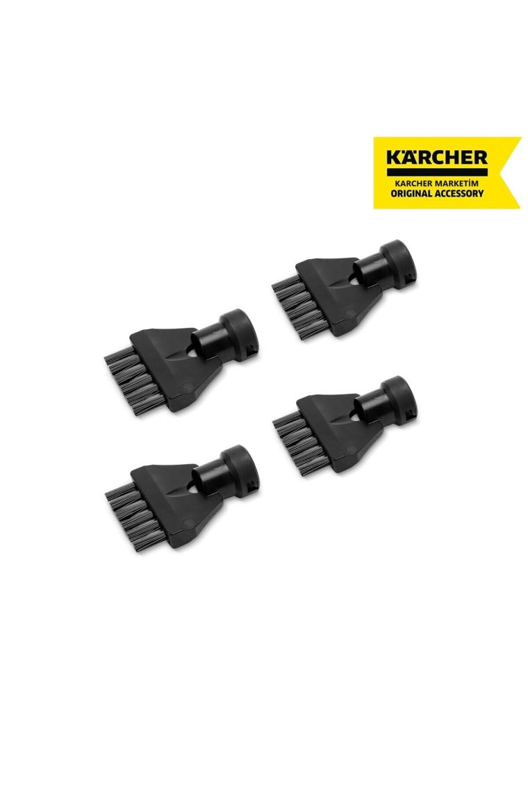 Karcher Sc Serisi Buhar Makineleri Için 4'lü Detay Fırça Seti