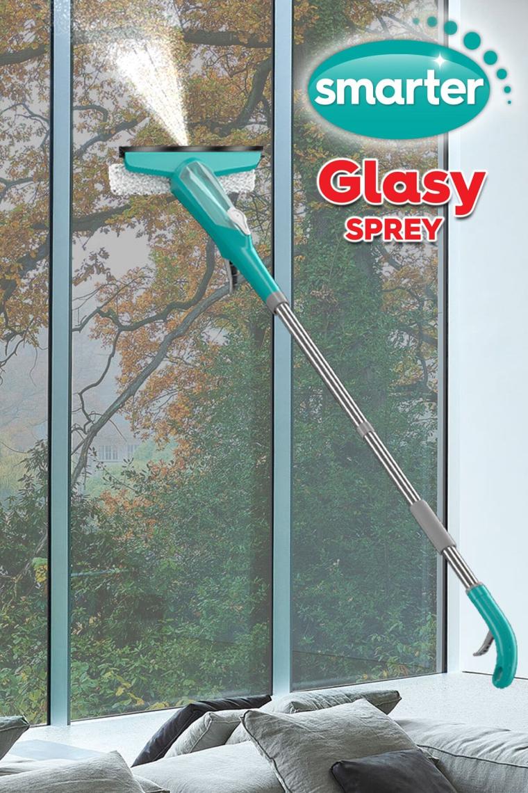 Glasy Sprey Cam Temizleme Sistemi Mop Paspas Temizlik Seti