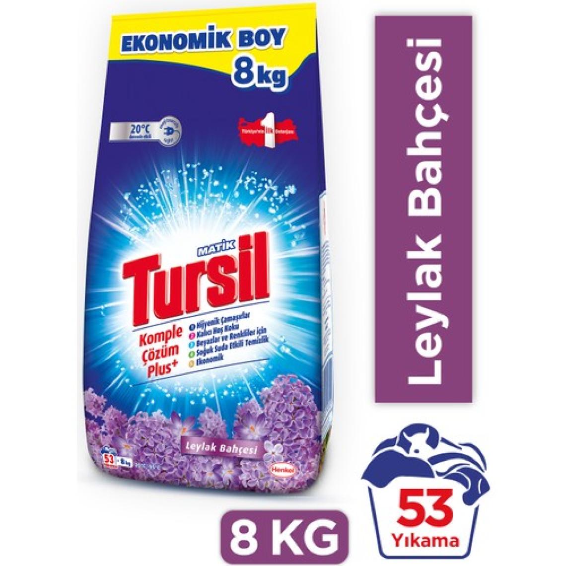 Tursil Matik Leylak Bahçesi 8 kg Toz Deterjan
