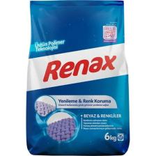 Renax Çamaşır Makinesi Deterjanı Beyazlar ve Renkliler 6 kg