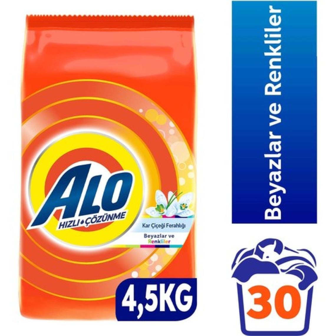 Alo Toz Çamaşır Deterjanı Kar Çiçeği 5 kg kk