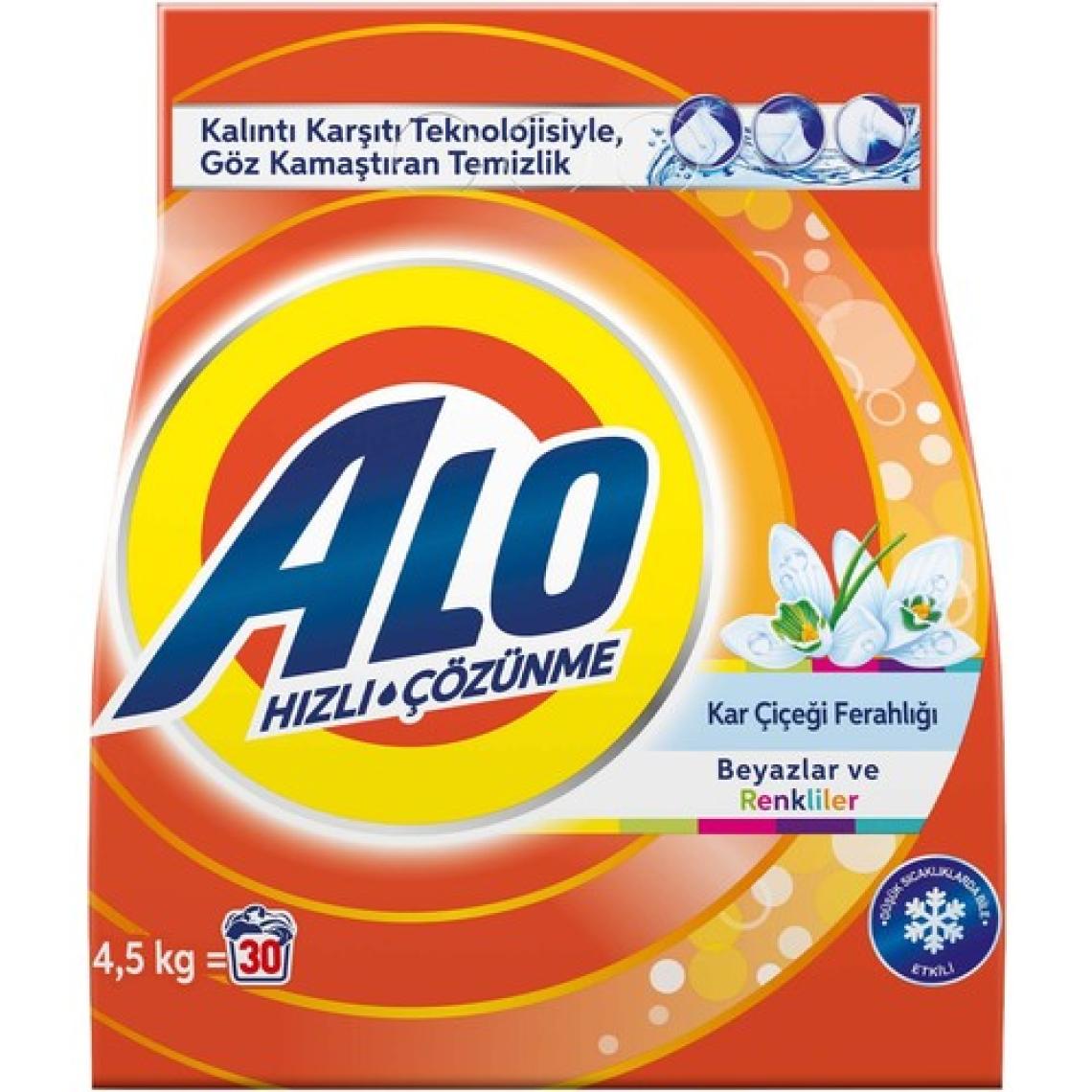 Alo Toz Çamaşır Deterjanı Kar Çiçeği 5 kg kk