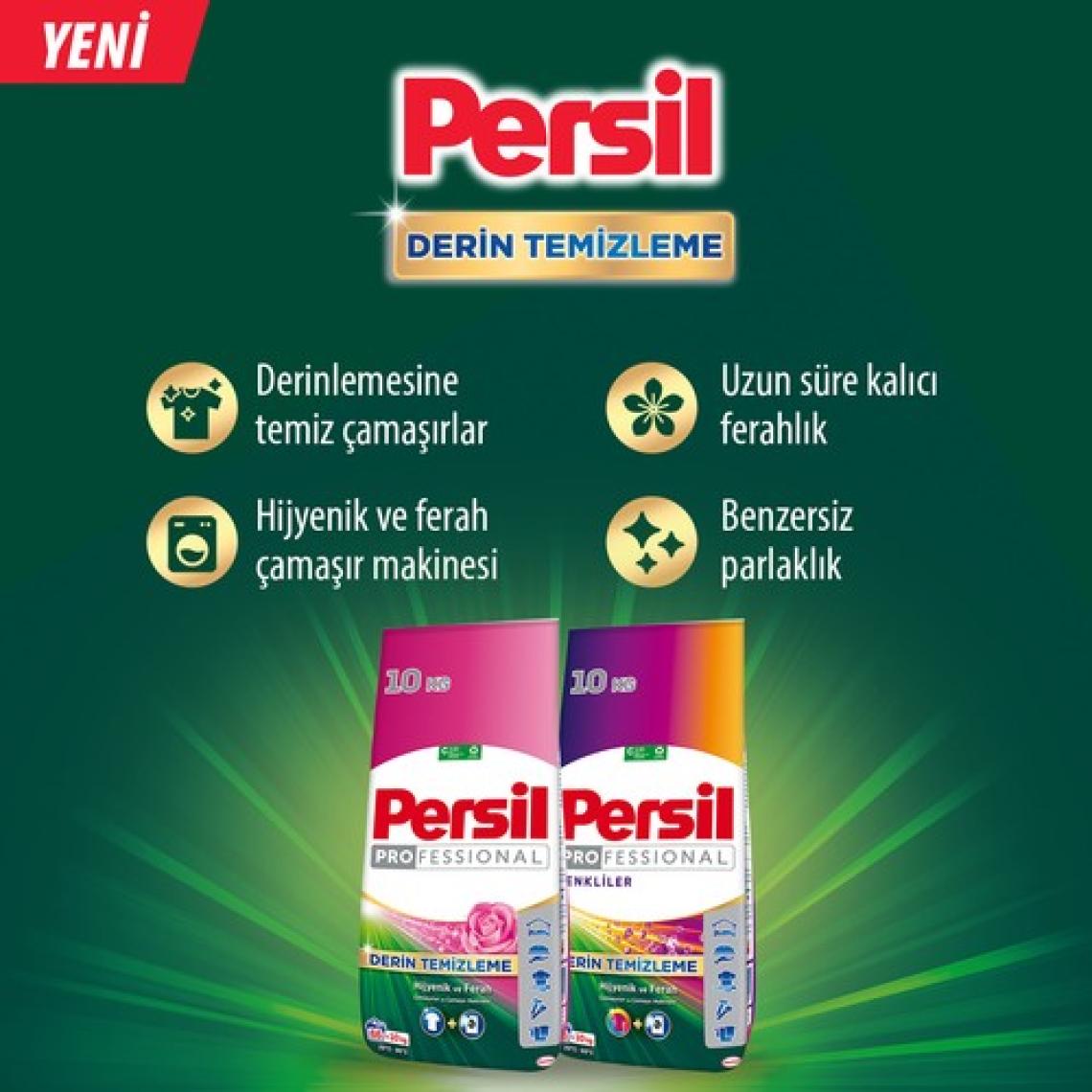 Persil Toz Çamaşır Deterjanı 10kg (66 Yıkama) Gülün Büyüsü