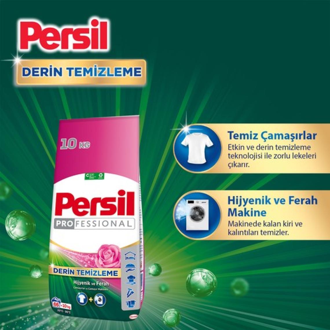 Persil Toz Çamaşır Deterjanı 10kg (66 Yıkama) Gülün Büyüsü