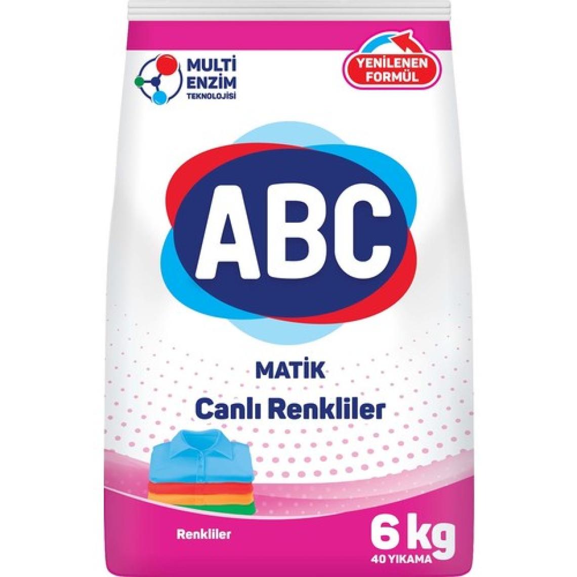 Abc Matik Color Toz Deterjan 6 kg