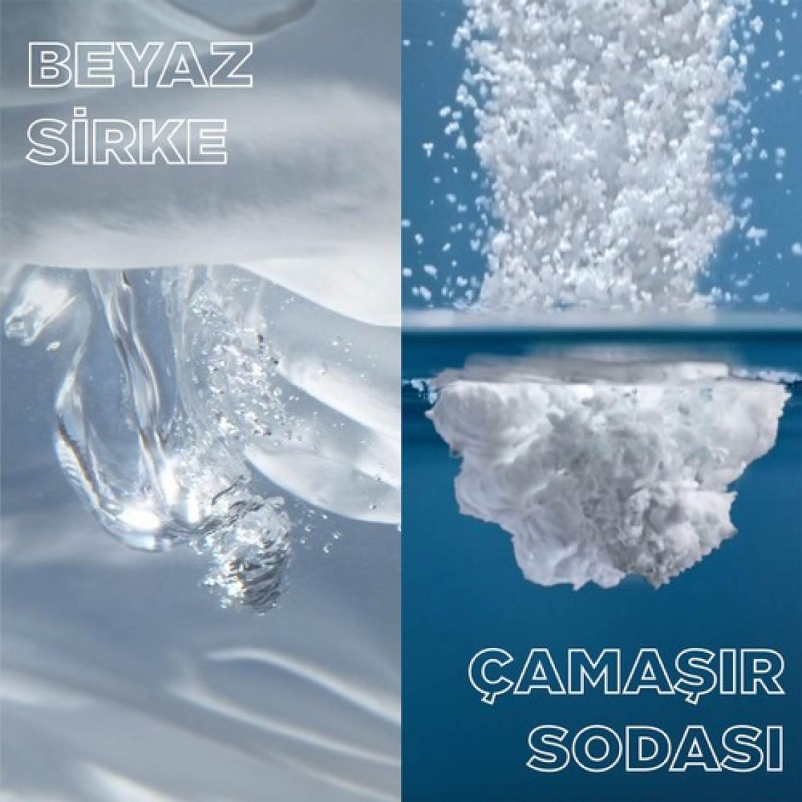 Rinso Beyaz Sirke ve Çamaşır Sodası Beyazlar Için Toz Deterjan 6 kg