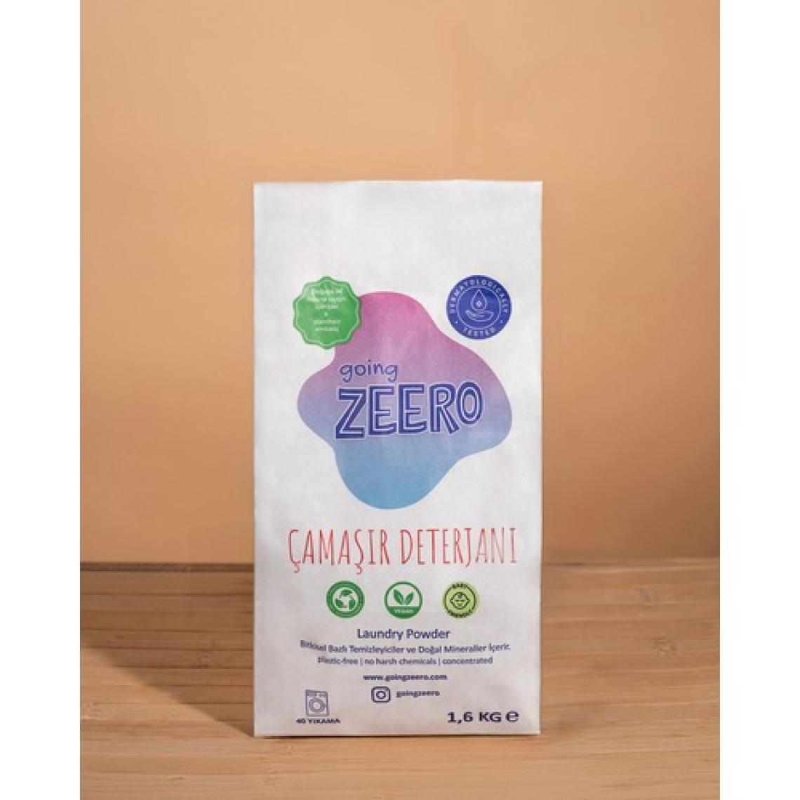 Going Zeero Doğal Konsantre Çamaşır Deterjanı - Bitkisel & Mineral Kaynaklı - 40 Yıkama