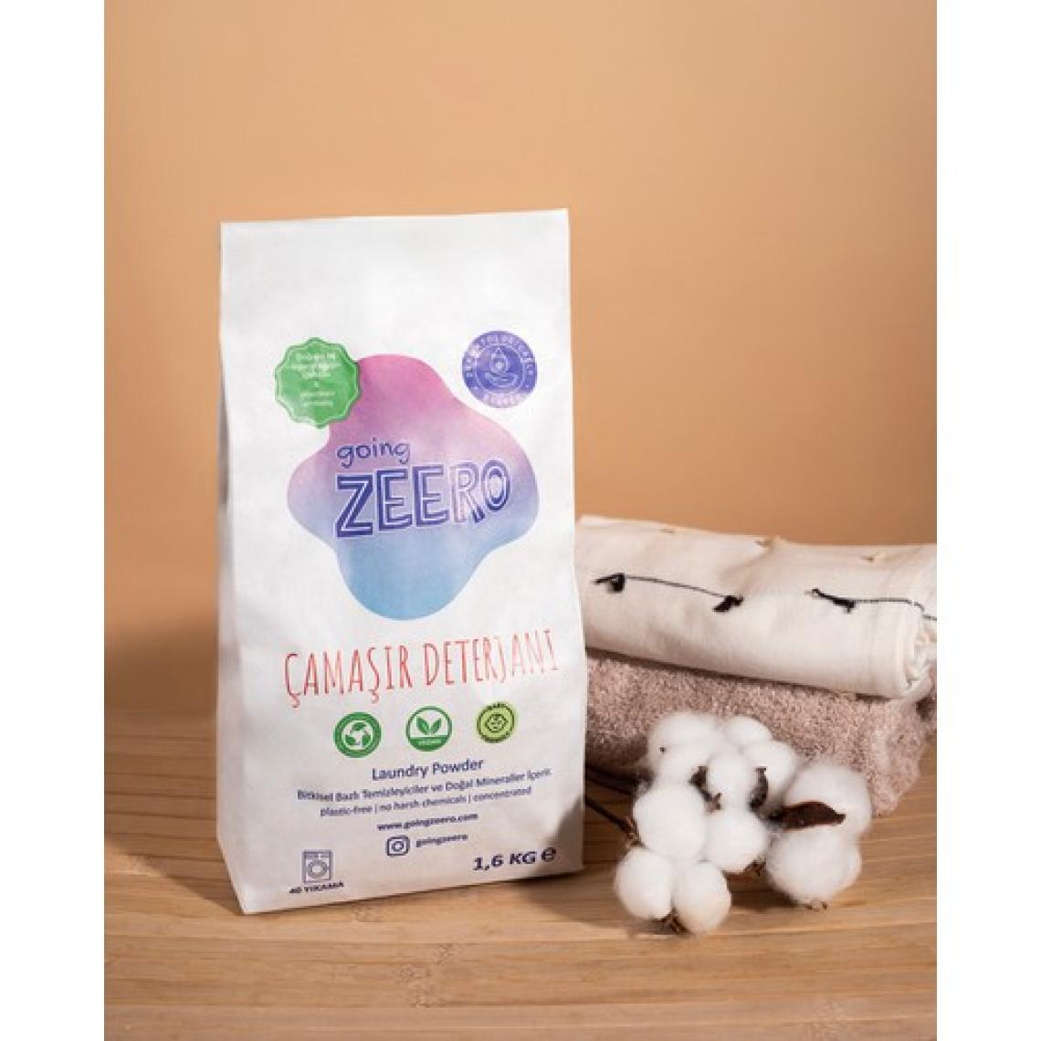 Going Zeero Doğal Konsantre Çamaşır Deterjanı - Bitkisel & Mineral Kaynaklı - 40 Yıkama