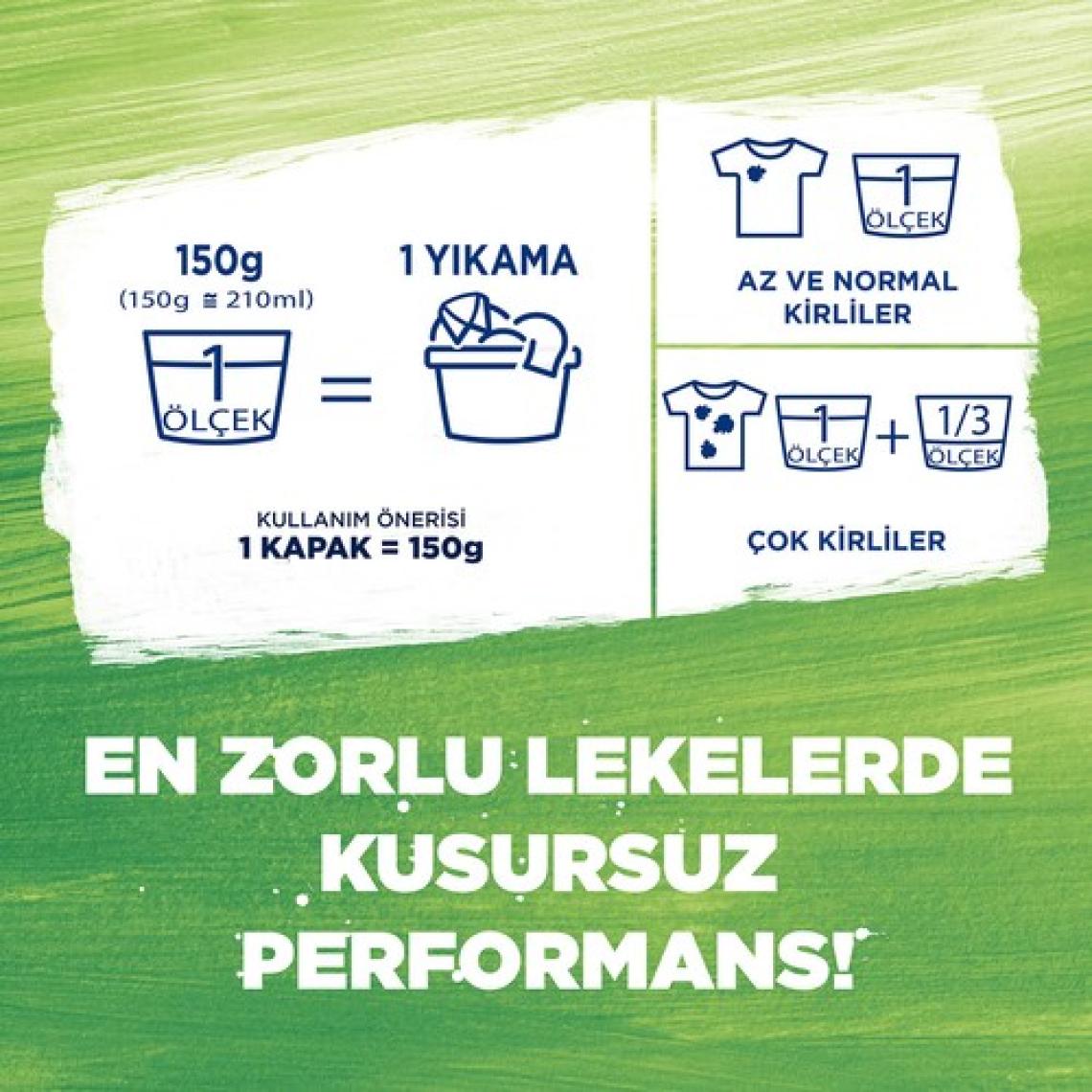 Omo Toz Çamaşır Deterjanı Domestos Etkili 4.5 KG 30 Yıkama
