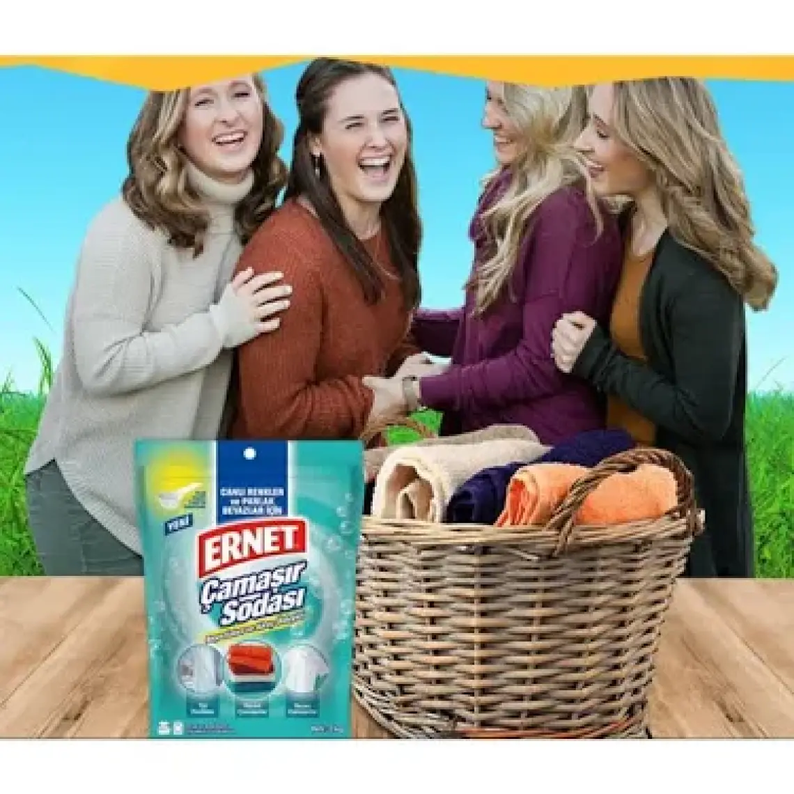 Ernet 3.5 kg Toz Çamaşır Deterjanı - Karbonat ve Çamaşır Sodası ile Güçlü Leke Çıkarma ve Ultra Temizlik