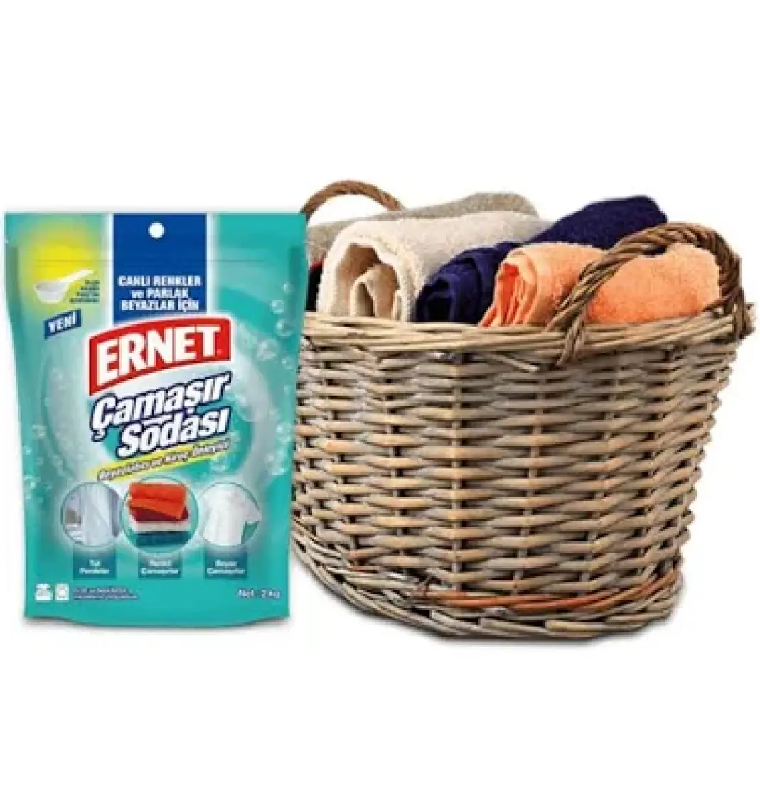 Ernet 3.5 kg Toz Çamaşır Deterjanı - Karbonat ve Çamaşır Sodası ile Güçlü Leke Çıkarma ve Ultra Temizlik