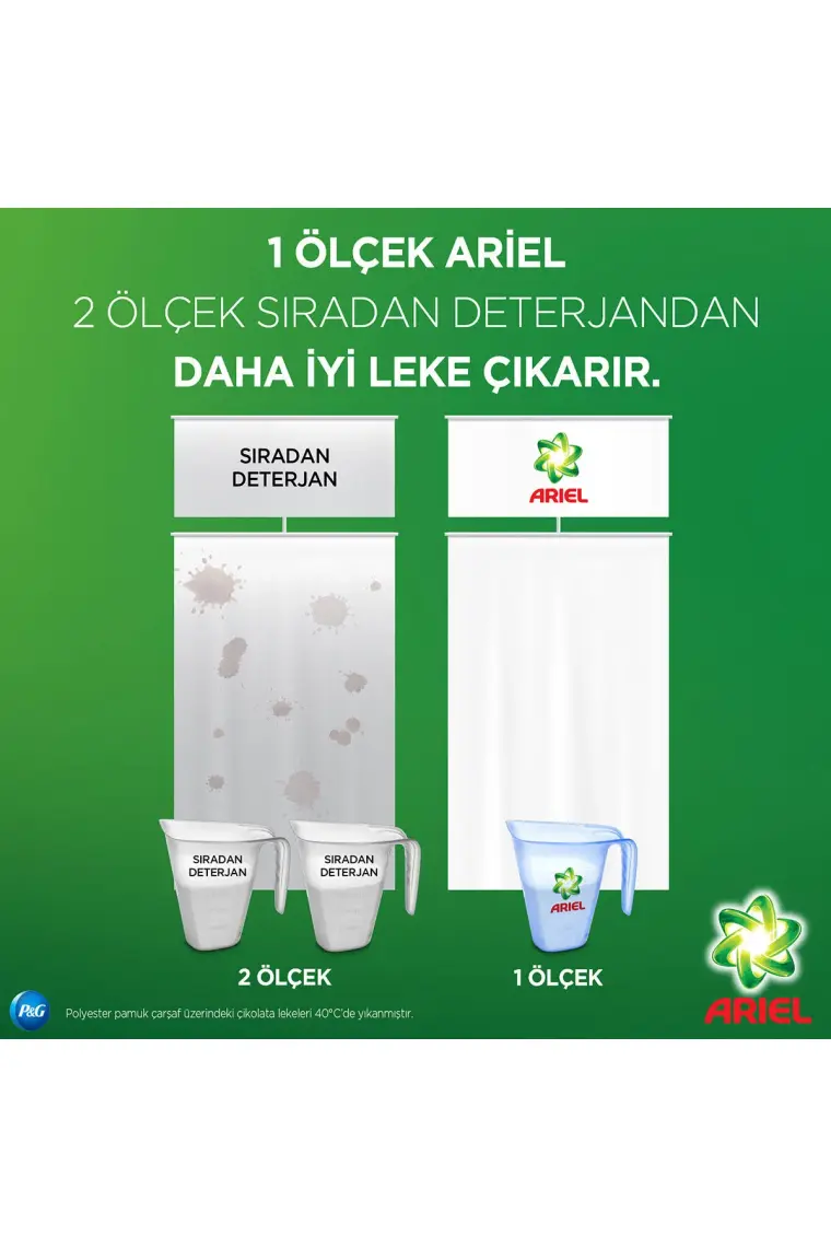 Ariel Dağ Esintisi Renklilere Özel 7 Kg Toz Çamaşır Deterjanı
