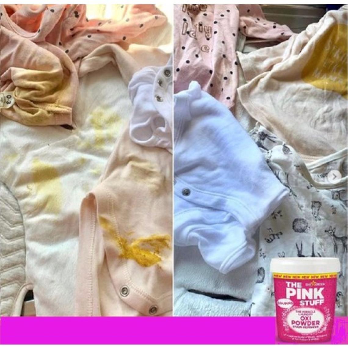 The Pink Stuff Mucizevi Oxi Renkliler 1 kg Toz Leke Çıkarıcı