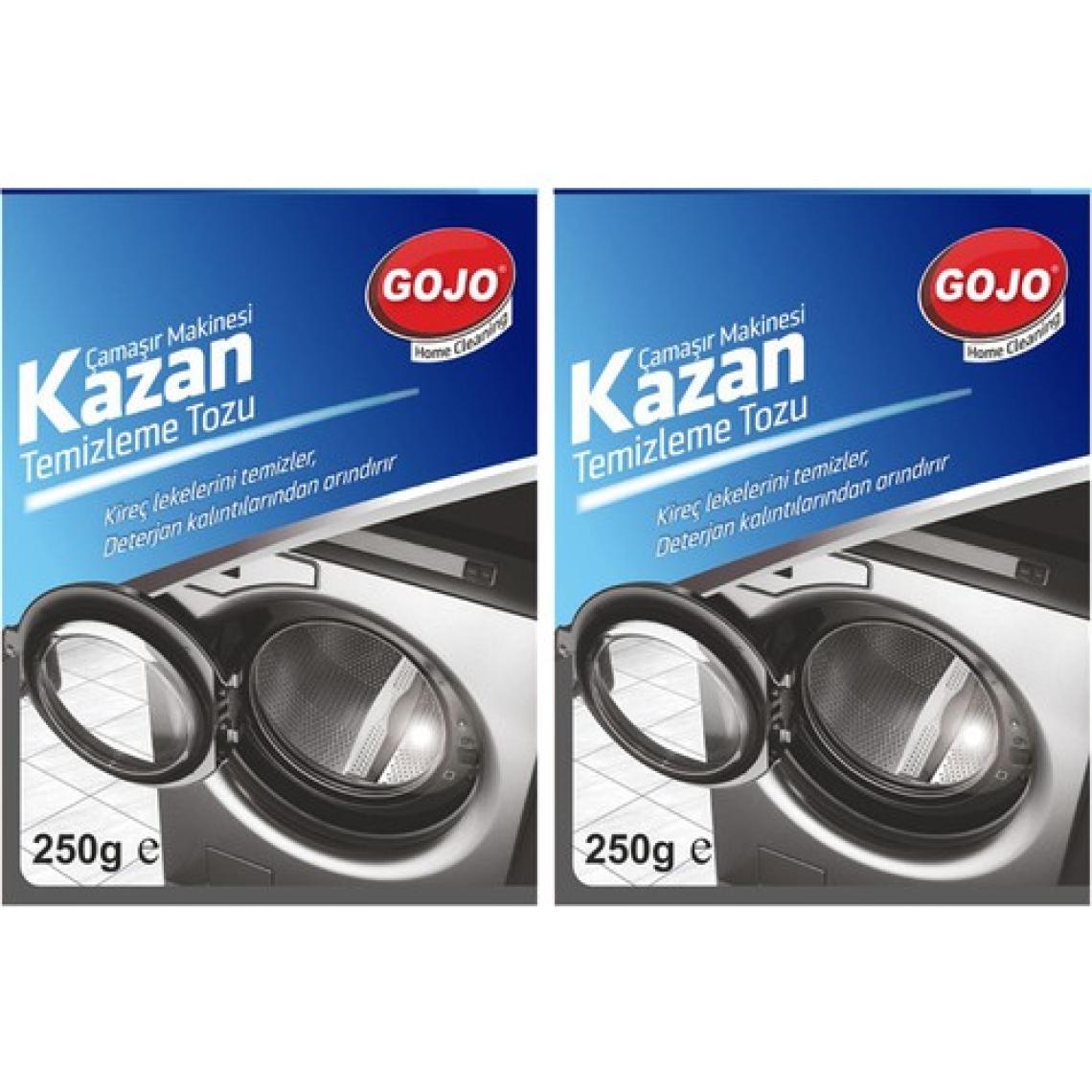 Gojo Çamaşır Makinesi  Kazan Temizleme Maddesi 250 gr + 2'li Set