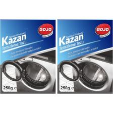 Gojo Çamaşır Makinesi  Kazan Temizleme Maddesi 250 gr + 2'li Set