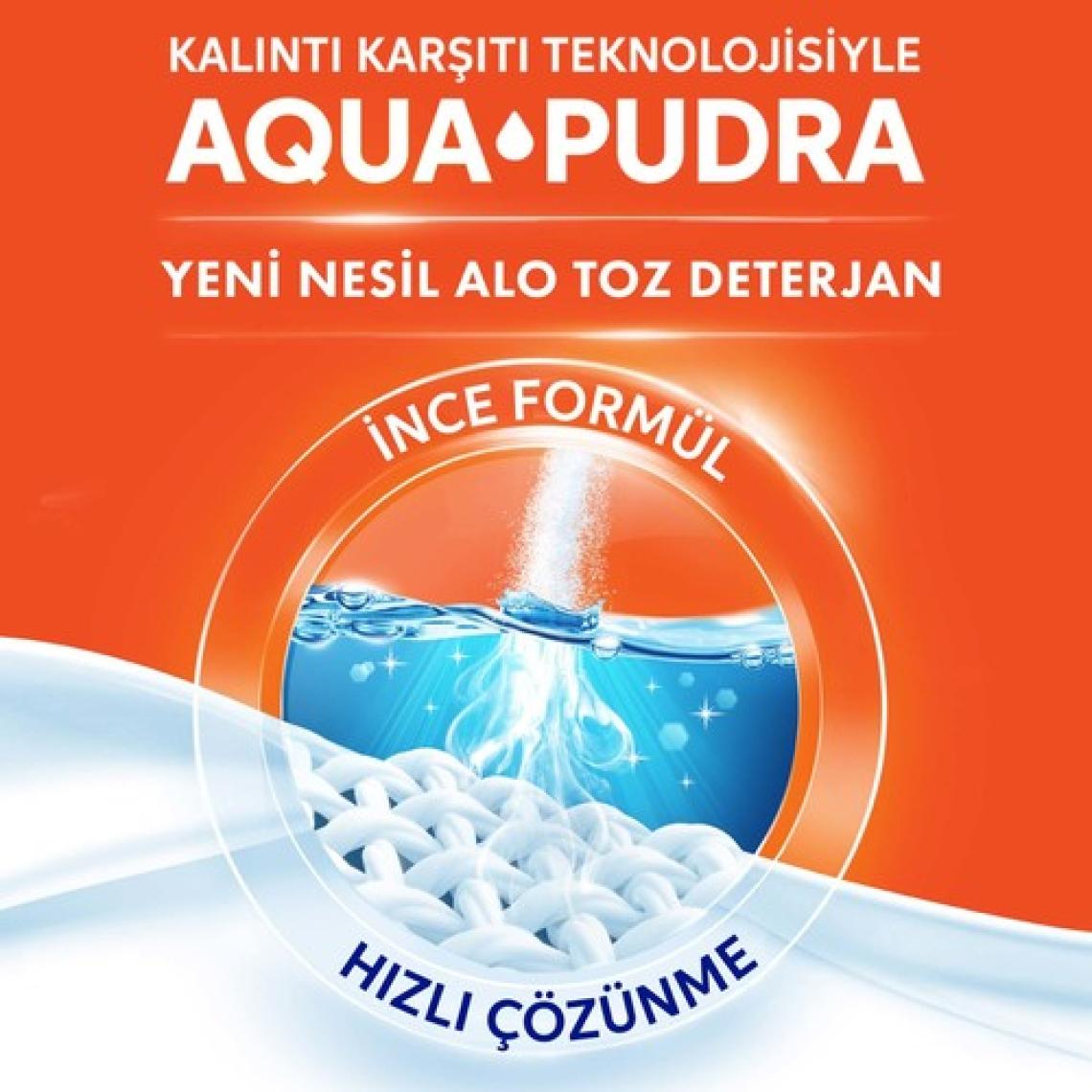 Alo Platinum 7 kg Fairy Etkili Beyazlar Aquapudra Toz Deterjan