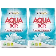 Boron Aquabor Matik Toz Çamaşır Deterjanı 12 kg Beyazlar İçin 80 Yıkama
