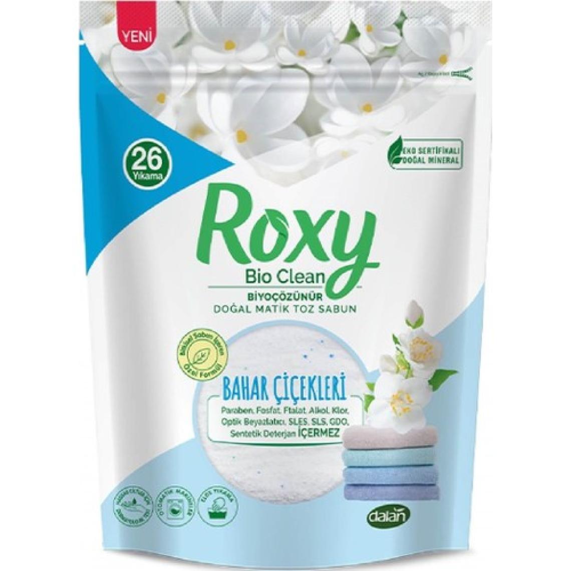 Dalan Roxy Bio Matik Clean Toz Sabun Bahar Çiçekleri 1600 gr