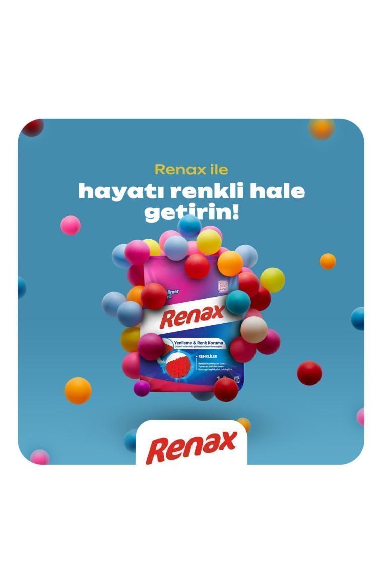 Renax Matik Beyaz & Renkliler Toz Çamaşır Deterjanı 8 kg x 2 Adet