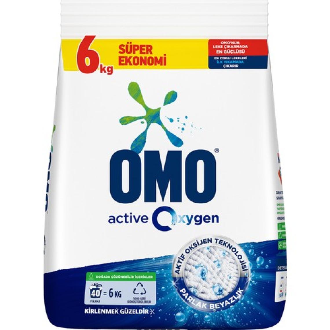 Omo 40 Yıkama 6 kg Toz Deterjan