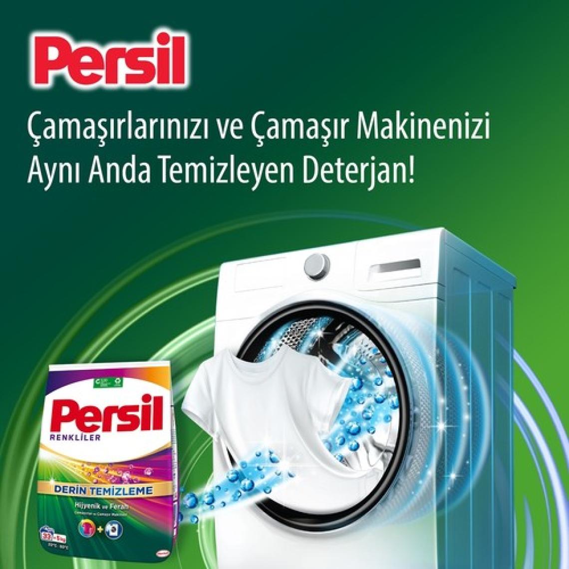 Persil Toz Çamaşır Deterjanı Renkliler Için 5kg (33 Yıkama)
