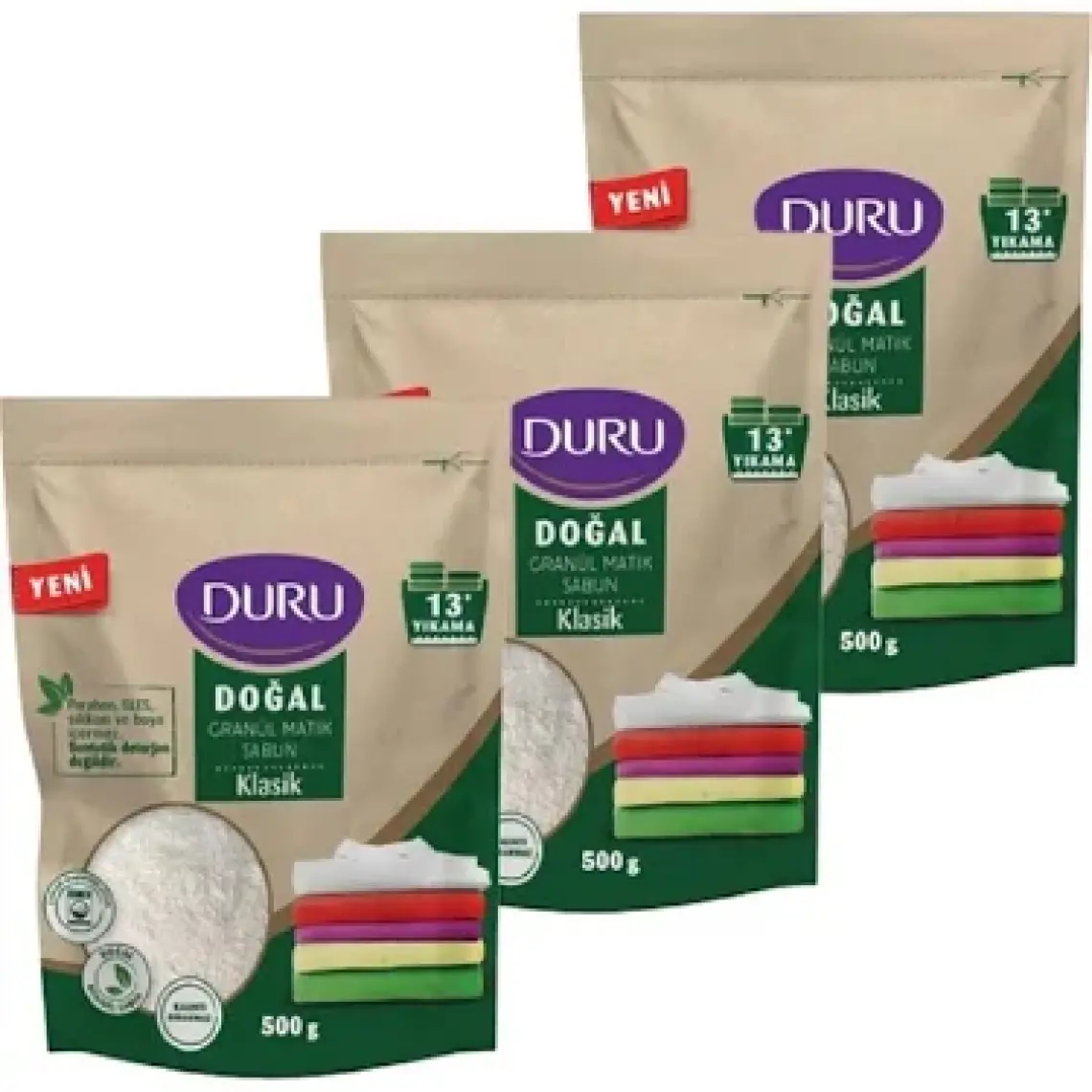 Duru Granül Matik Sabun 500 gr Klasik