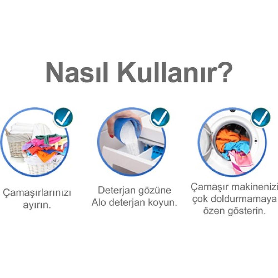 Alo 3 x 6 kg Toz Çamaşır Deterjanı Beyazlar ve Renkliler İçin