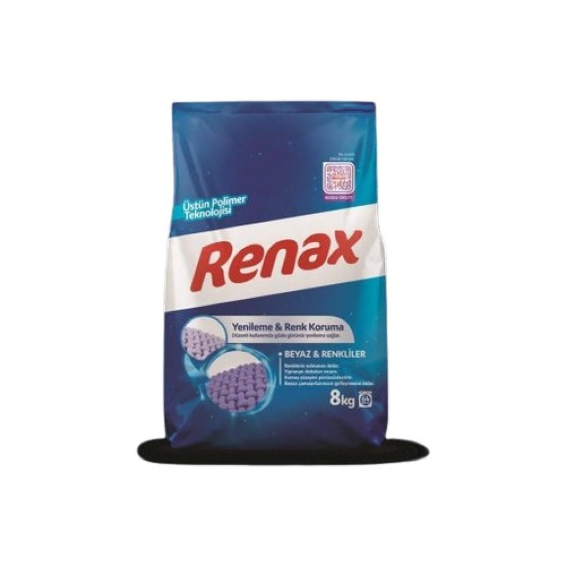 Renax Beyaz ve Renkliler İçin Toz Deterjan