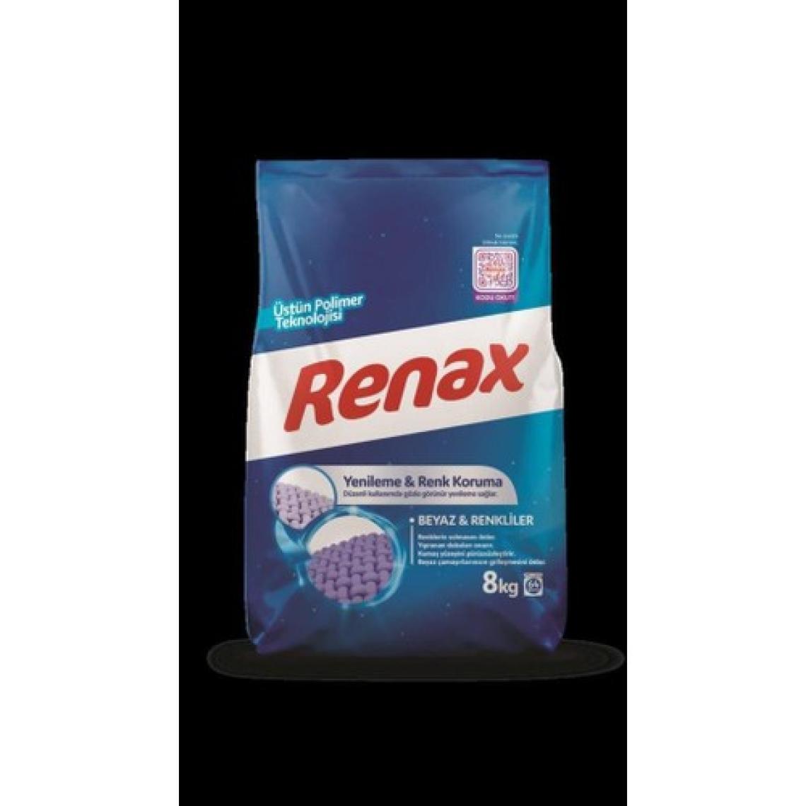 Renax Beyaz ve Renkliler İçin Toz Deterjan