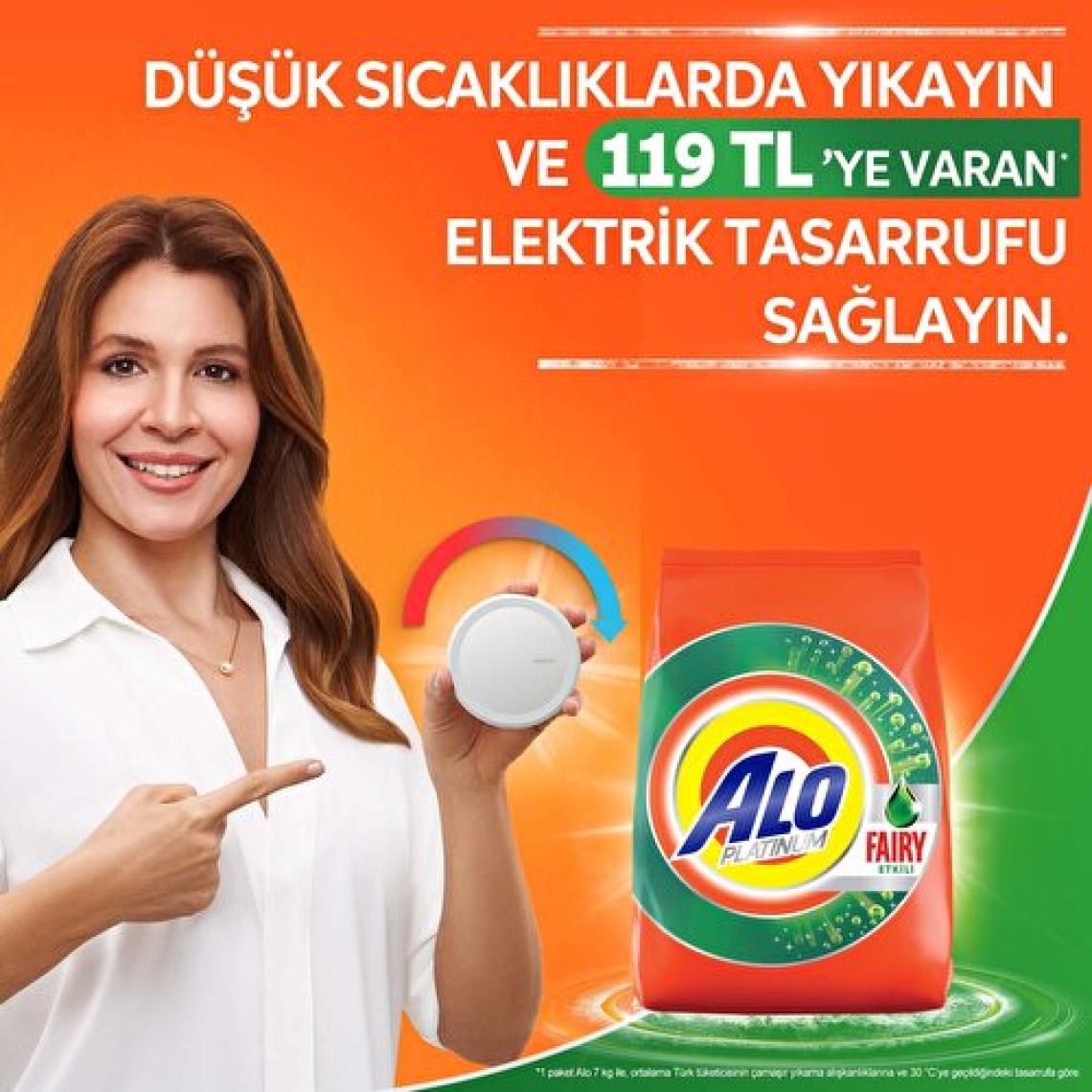 Alo 6 Kg Kar Çiçeği Ferahlğı Beyazlar ve Renkliler Hızlı Çözülme  Toz Deterjan