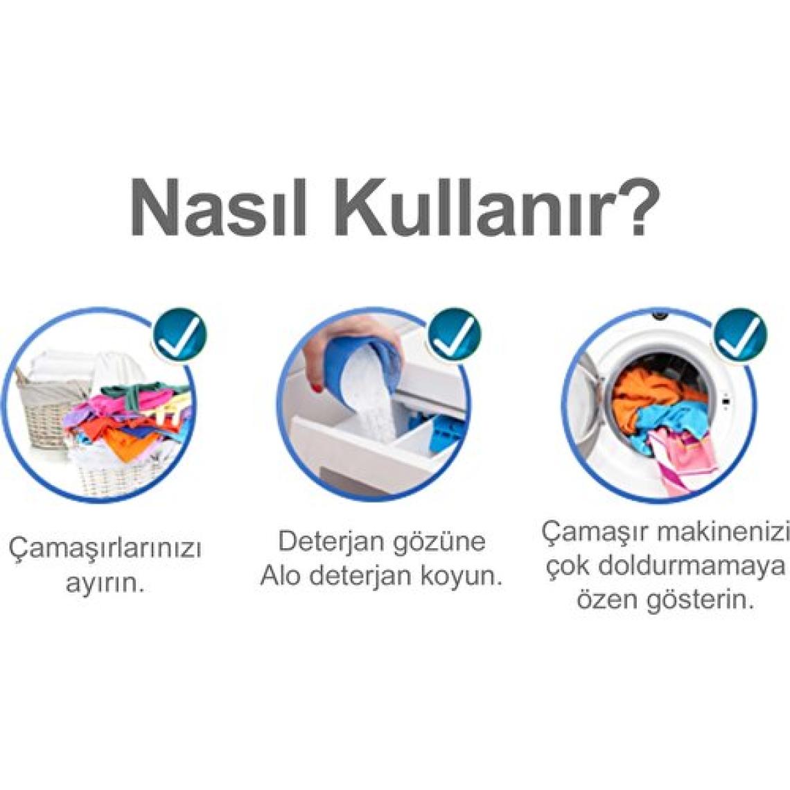 Alo 6 Kg Kar Çiçeği Ferahlğı Beyazlar ve Renkliler Hızlı Çözülme  Toz Deterjan
