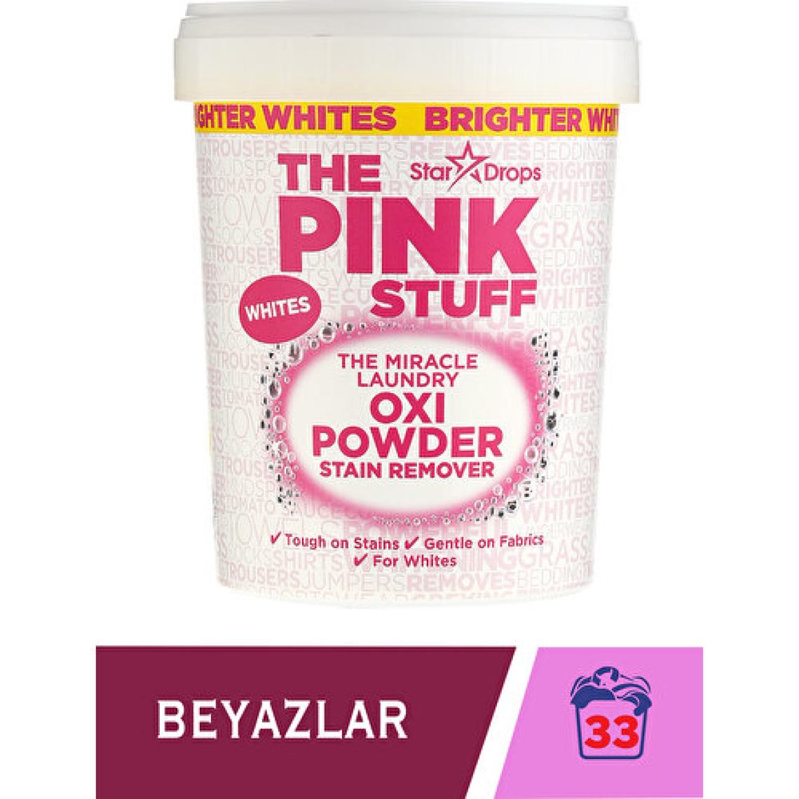 The Pink Stuff Mucizevi Oxi Beyazlar 1 kg Toz Leke Çıkarıcı