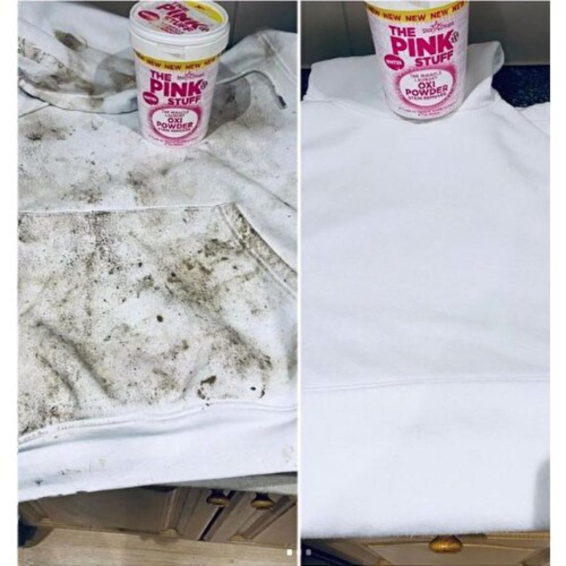 The Pink Stuff Mucizevi Oxi Beyazlar 1 kg Toz Leke Çıkarıcı