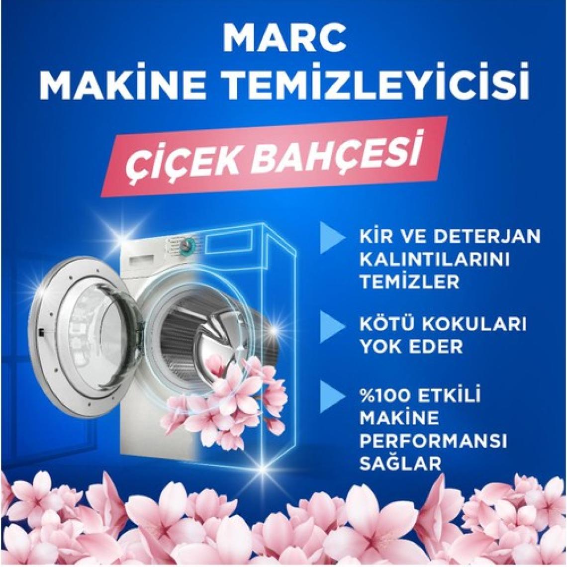 Marc Çamaşır Makinesi Temizleyicisi 2x500 ml