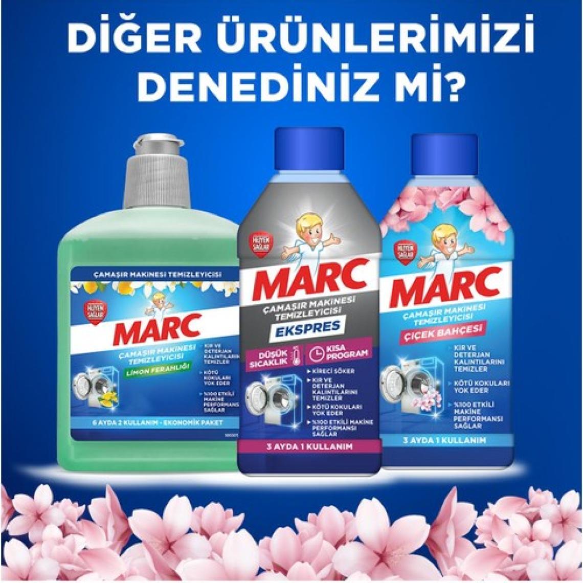 Marc Çamaşır Makinesi Temizleyicisi 2x500 ml