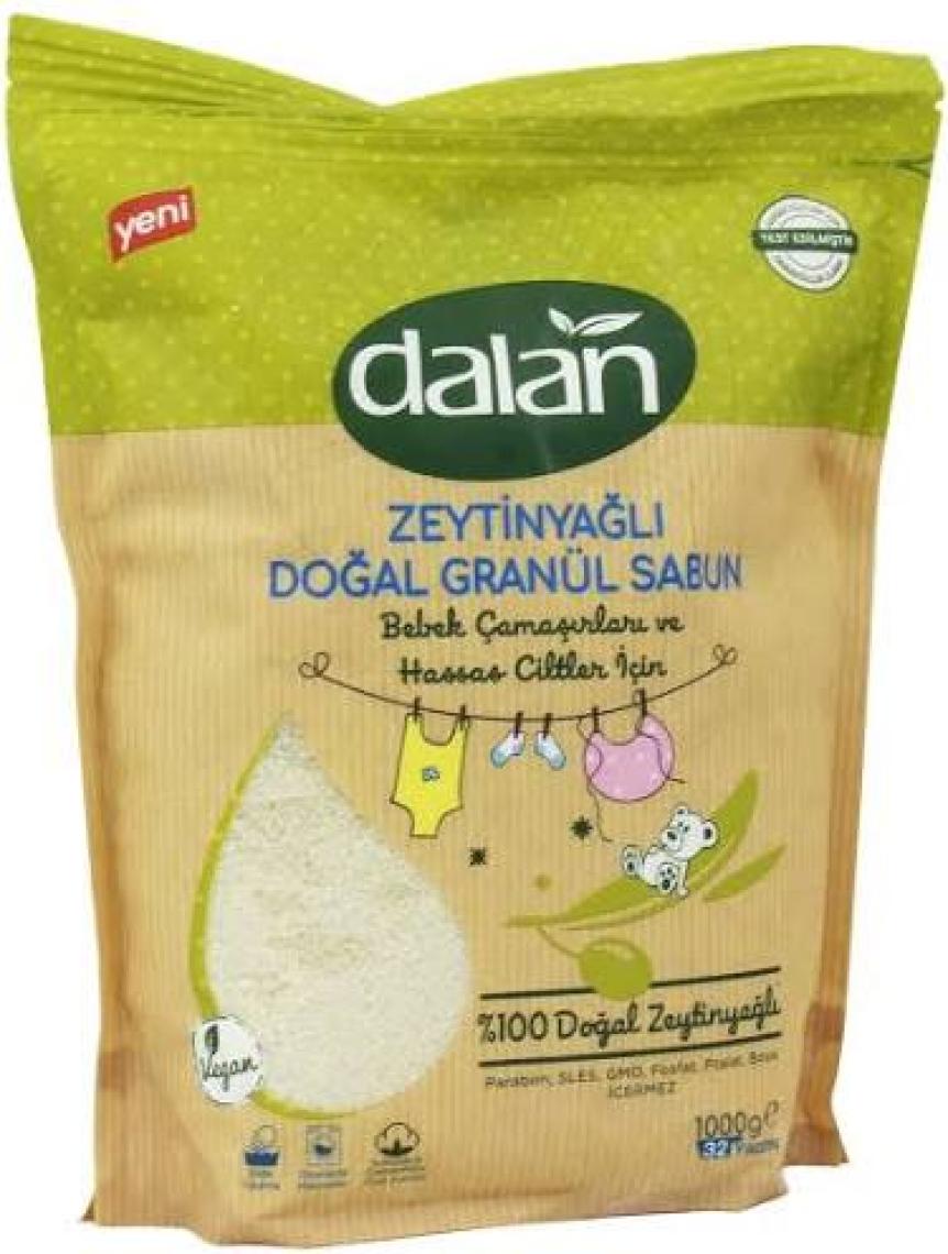 Dalan Doğal Granül Sabun Zeytinyağlı 1000 Gram