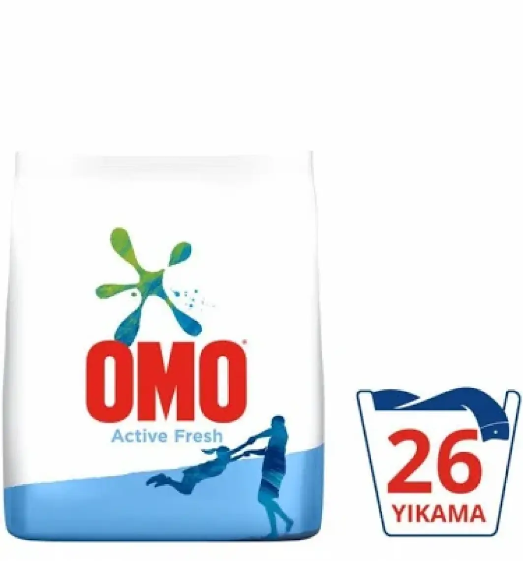 Omo Active Fresh Beyazlar 4 kg Toz Çamaşır Deterjanı